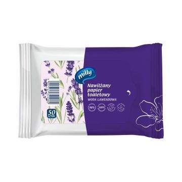 MILLY PAPIER NAWILZANY LAWENDA, 50SZT.