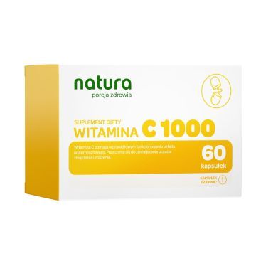 NATURA PORCJA ZDROWIA VIT C 1000 60SZT