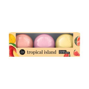 SEYO TROPICAL ISLAND MUSUJĄCE KULE DO KĄPIELI 300g