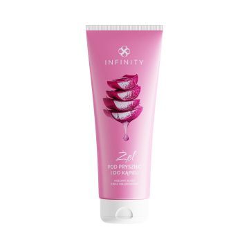 INFINITY PINK ALOE Żel pod prysznic i do kąpiel 200 ml