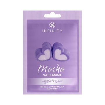 INFINITY MARSHMALLOW Maska do twarzy na tkaninie 1 szt.
