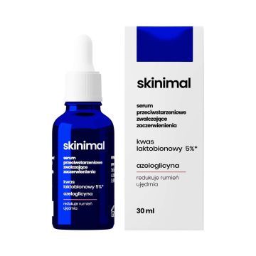 SKINIMAL Serum przeciwstarzeniowe zwalczające zaczerwienienia 30 ml