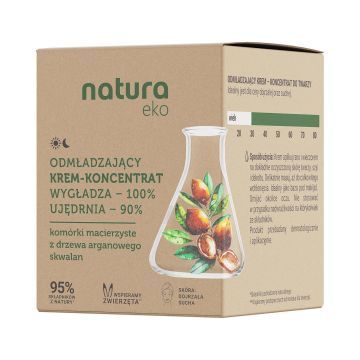 NATURA EKO Krem do twarzy z komórkami macierzystymi z arganu 50 ml
