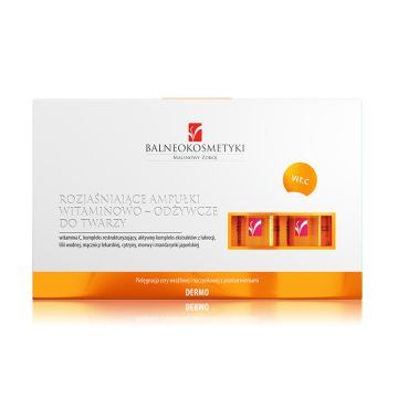 Balneokosmetyki Dermo Ampułki Do Twarzy Witaminowo-odżywcze 25 ml