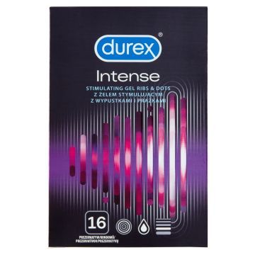 Durex Intense Prezerwatywy Intense 16 szt.