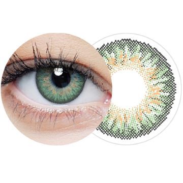 CLEAR LAB CL CLEARCOLOR 1DAY GREEN FL334 10PK-3.75