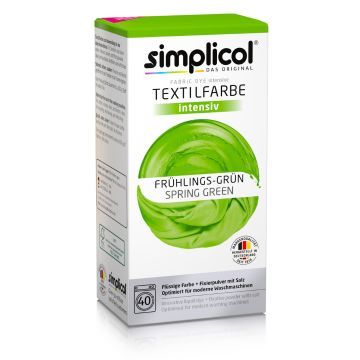 Simplicol Instensiv Barwnik Do Tkanin Wiosenna Zieleń 559 g