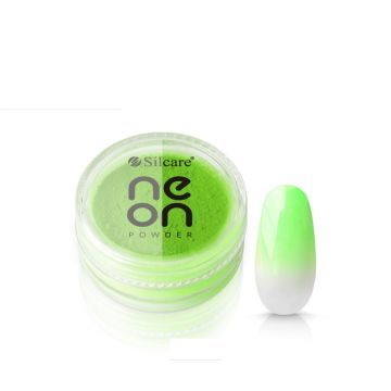 Silcare Neon Powder Pyłek Green 3 g