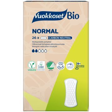 VUOKKOSET BIO WKŁADKI HIGIENICZNE 26 szt.