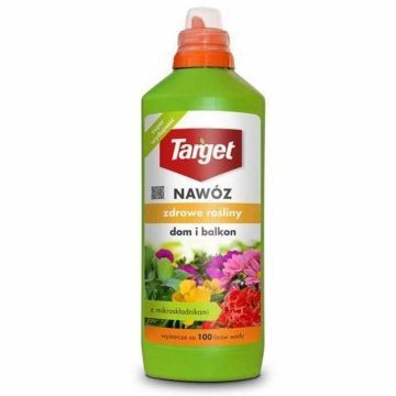 Target Zdrowe Rośliny Nawóz w Płynie Do Roślin Domowych i Balkonowych 1000 ml