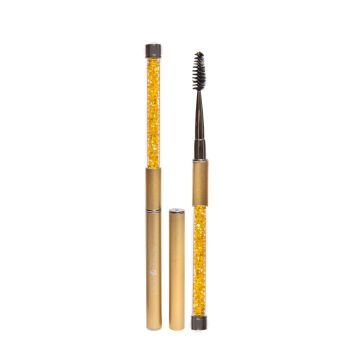 Lash Brow Szczoteczka Do Pielęgnacji Rzęs Oraz Brwi Złota 1 szt.