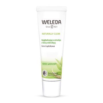 Weleda Naturally Clear Emulsja Do Twarzy Wygładzająca z Korą Wierzby 30 ml