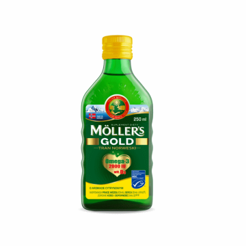 MÖLLER'S MOLLERS TRAN NORWESKI GOLD 250ML.