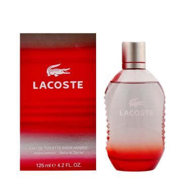LACOSTE RED POUR HOMME MEN EDT 125ML