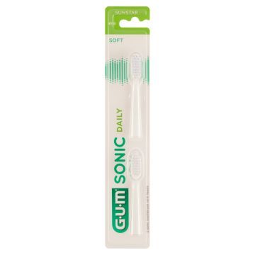 GUM Sonic Daily Soft Wymienne główki szczoteczki 2 sztuki
