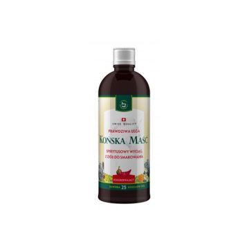 Herbamedicus Dermokosmetyki Pielegnacja Ciala Spirytusowy Wyciąg z Ziół Do Smarowania Rozgrzewający 400 ml