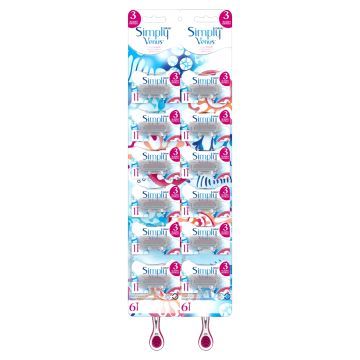 GILLETTE GILLETTE SIMPLY VENUS3 GOLARKA 1SZT