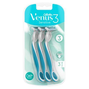 GILLETTE VENUS 3 SENSITIVE GOLARKA 3SZT