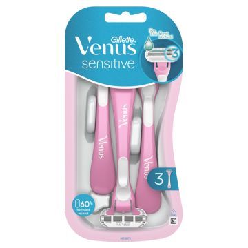 Gillette Venus Sensitive Maszynki jednorazowe, liczba sztuk w opakowaniu: 3