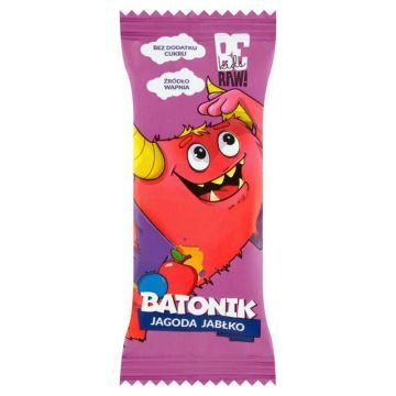 BAKALLAND BE RAW KIDS BATON JAGODA JABLKO 25G