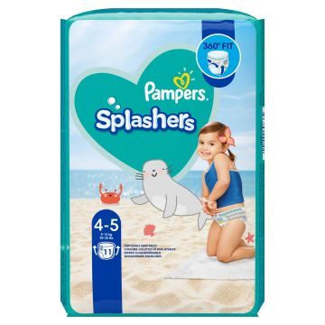 Pampers Splashers Pieluchomajtki Do Pływania Rozmiar 4-5 11 szt.