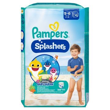 PAMPERS PAMPERS PIELUCHOM SPLASH CP S5  10 SZT