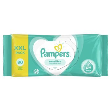 PAMPERS PAMPERS CHUST PIELEG.SENSITIVE 80SZT