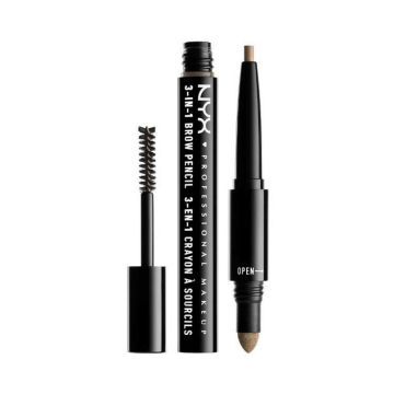 Nyx 3in1 Brow Pencil Kredka Do Brwi 01 Blonde 1 szt.