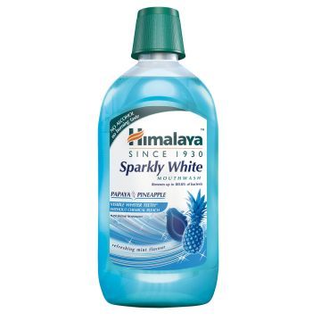 HIMALAYA HERBALS Płyn Do Płukania Jamy Ustnej Wybielający 450 ml