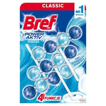 Bref Power Aktiv Zawieszka Do Wc Myjąco-zapachowa 150 g