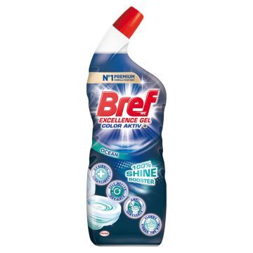 Bref WC Excellence Gel Color Activ+ Ocean Środek czyszczący do 700 ml