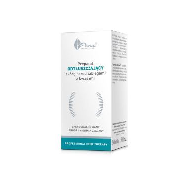 Ava Professional Home Therapy Preparat Odtłuszczający Skórę Przed Zabiegami z Kwasami 50 ml