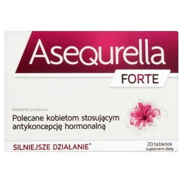 Asequrella Forte Suplement Diety 20 tab