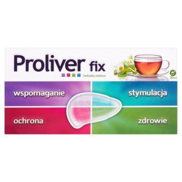 Proliver Fix Herbata Ziołowa 20 szt.