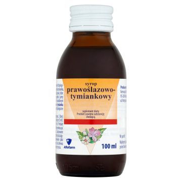 Aflofarm Syrop Prawoślaz Tymianek 100 ml