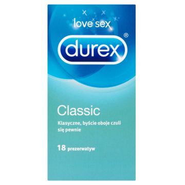 Durex Classic Prezerwatywy 18 szt.