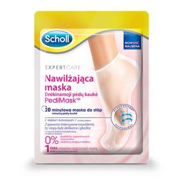 Scholl Pedi Mask Nawilżająca Maska Do Stóp z Olejkiem Kokosowym 1 szt.