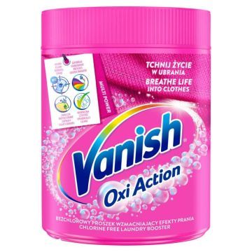 Vanish Oxi Action Odplamiacz Do Tkanin w Proszku 470 g