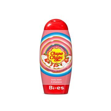 CHUPA CHUPS ŻEL 2W1 CHUPA CHUPS STRAWB.&CREAM250ML