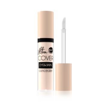 Bell Ultra Cover Eye&skin Korektor 01 Intensywnie Kryjący Niedoskonałości Cery w Płynie 20 g