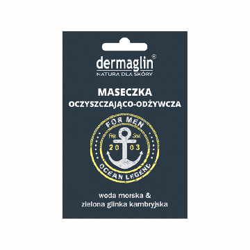 DERMAGLIN DERMAGLIN F/MEN MAS.OCZ-ODZ.WODA MOR.20G