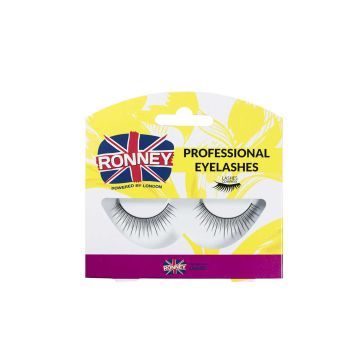 Ronney Professional Eyelashes Sztuczne Rzęsy 17 z Syntetycznego Włosia 1 szt.