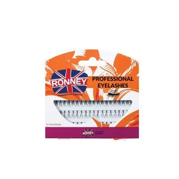 Ronney Professional Eyelashes Kępki Rzęs 28 Po 5 Włosów w Kępce 1 szt.