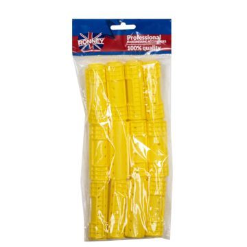 Ronney Professional Hollow Magnetic Roll Wałki Do Włosów Żółte Ra00026 1 szt.