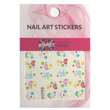 Ronney Nail Art Stickers Naklejki Wodne Na Paznokcie 119 1 szt.