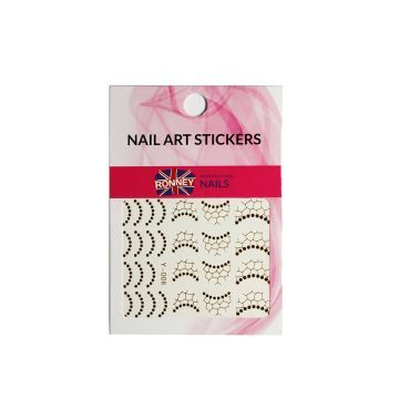 Ronney Nail Art Stickers Naklejki Wodne Na Paznokcie 137 1 szt.
