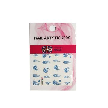 Ronney Nail Art Stickers Naklejki Wodne Na Paznokcie 144 1 szt.