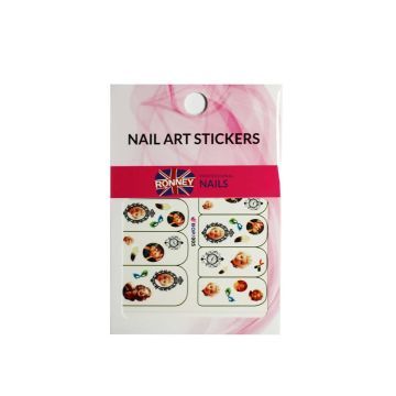 Ronney Nail Art Stickers Naklejki Wodne Na Paznokcie 169 1 szt.