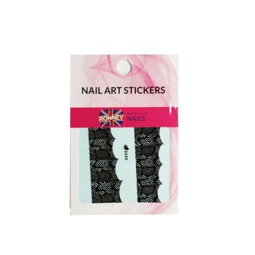 Ronney Nail Art Stickers Naklejki Wodne Na Paznokcie 194 1 szt.