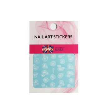 Ronney Nail Art Stickers Naklejki Wodne Na Paznokcie 207 1 szt.